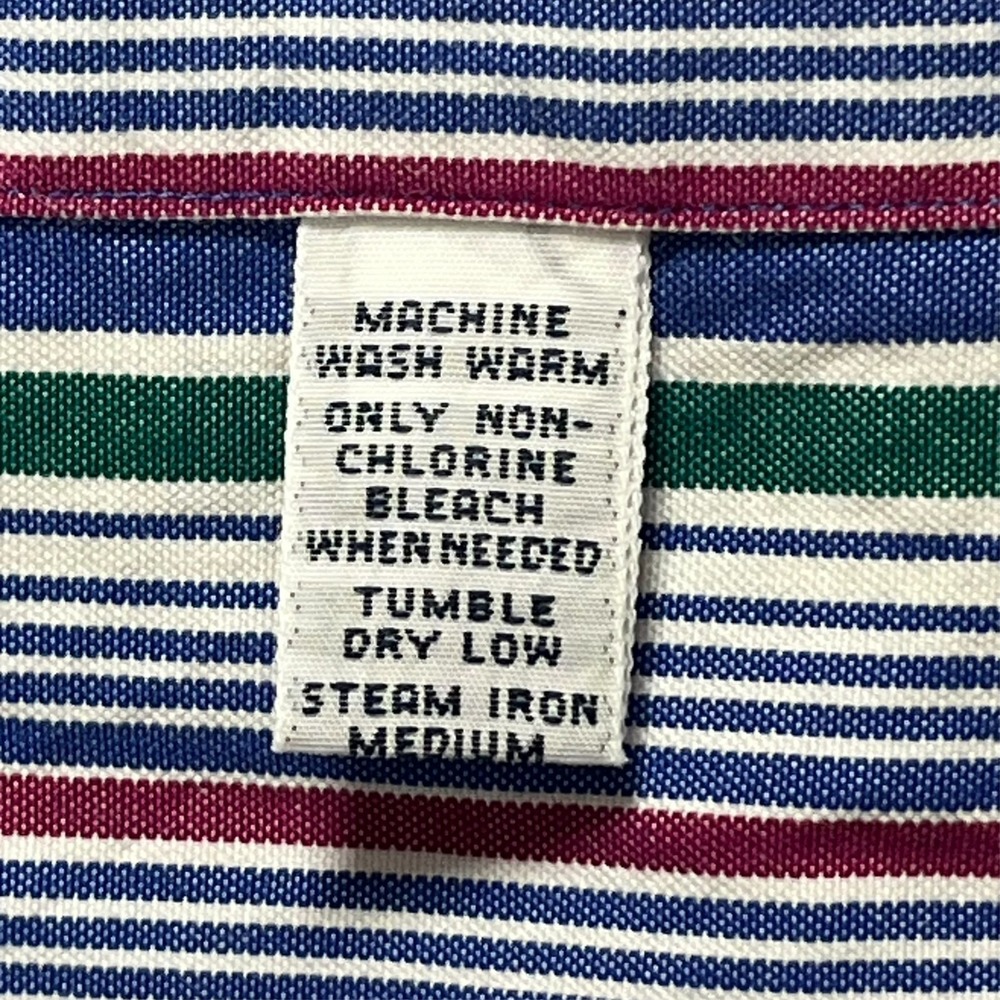 Polo Ralph Lauren Westerton Button Up Shirt Men's XLT Rainbow Striped Pride Prep - Picture 13 of 13